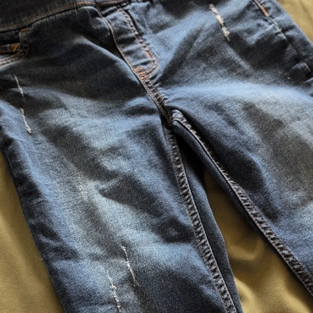 Justice Capri Blue Jeans